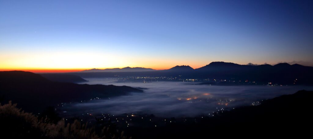 阿蘇スカイライン展望所の絶景