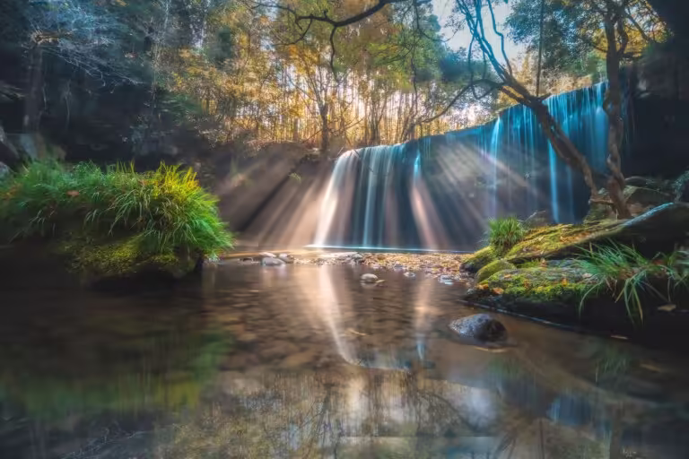 【鍋ヶ滝完全ガイド】予約なしは入れない？絶景「光のカーテン」と裏見の滝攻略法｜小国そば街道・ランチ情報