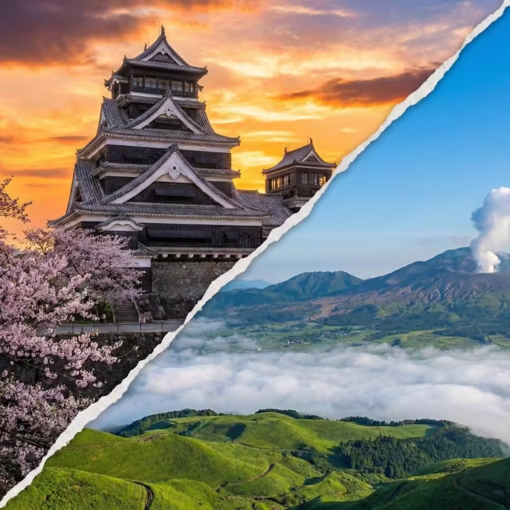 【2026最新】熊本観光1泊2日モデルコース！熊本城×阿蘇「黄金ルート」を現地民が完全ガイド